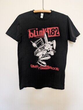 Blink-182 2023-24 World Tour Crappy Punk Rock Tee Small